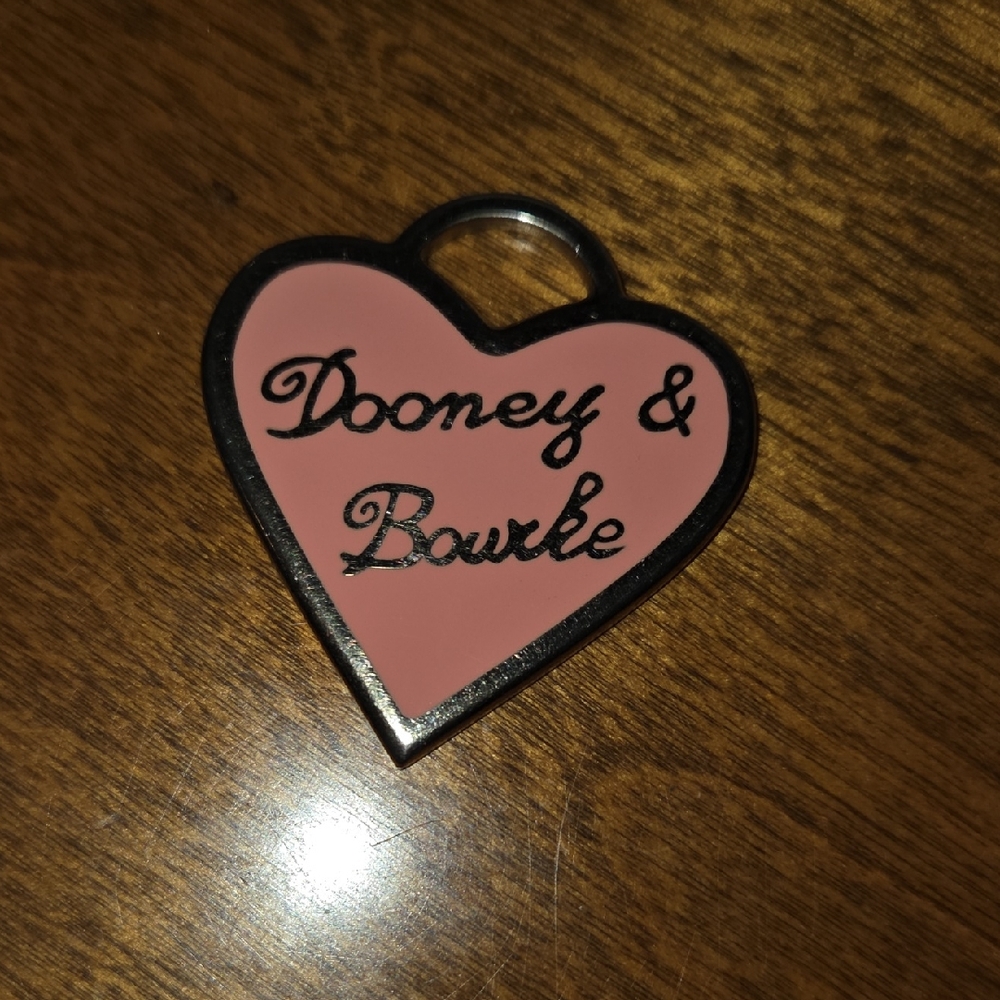 Dooney And Bourke Heart Tag